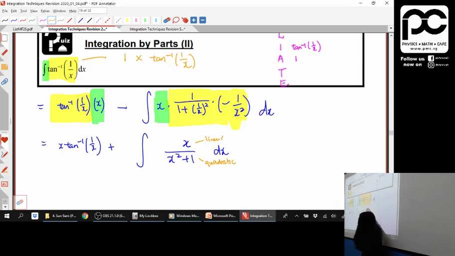 [INTEGRATION]  By Parts
