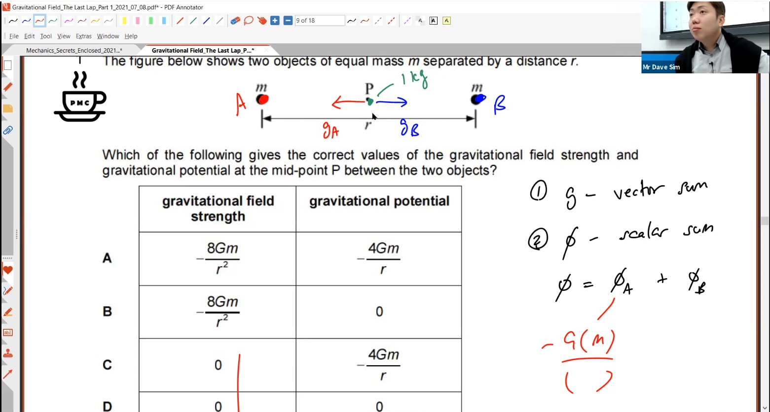 38. Gravitation Year End Revision L1 [2021]