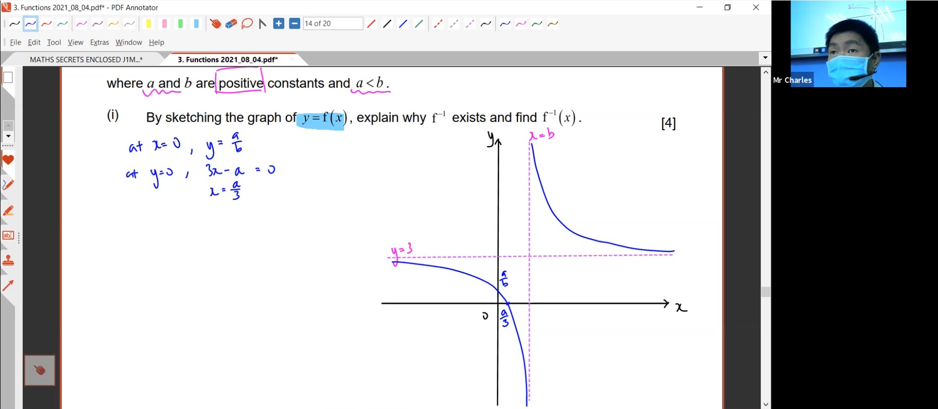 38. EOY Revision Graphing & Functions L3 [2021]