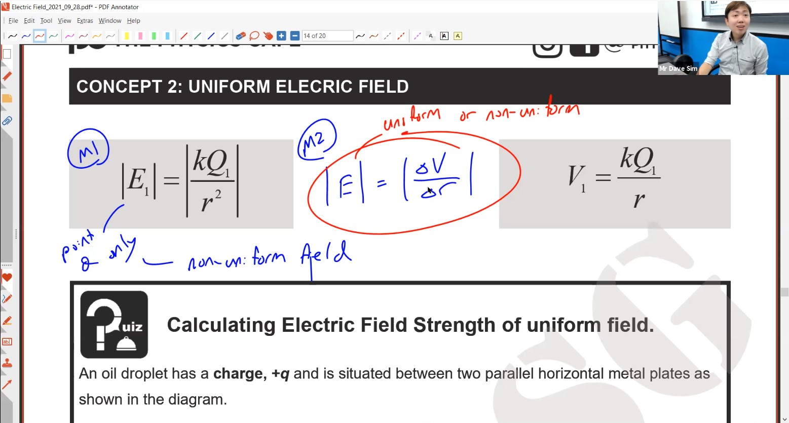 47. Electric Field Head-Start Lesson 1 [2021]