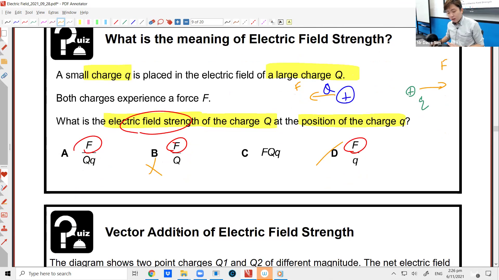 [ELECTRIC FIELD] Electric Field Strength