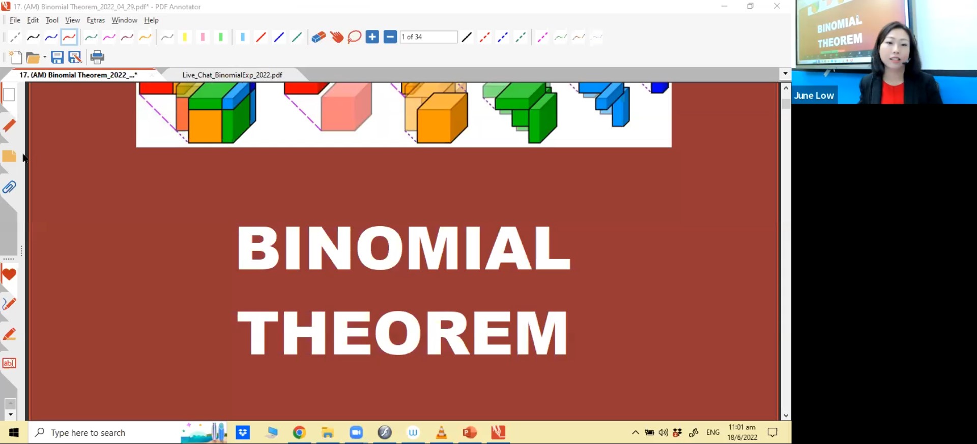 27. (AM) Binomial Part 1 [2022] - JL