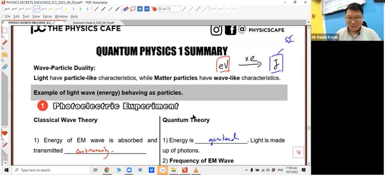 31.Quantum Physics Grade A Questions -  MDK  [2022]