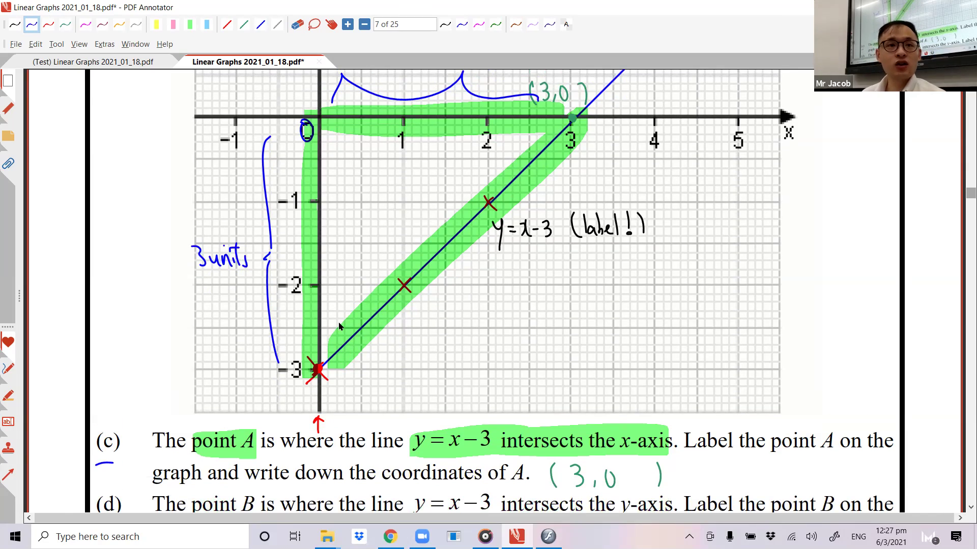 [LINEAR GRAPHS] Cartesian Coordinates, Straight Lines, Gradient