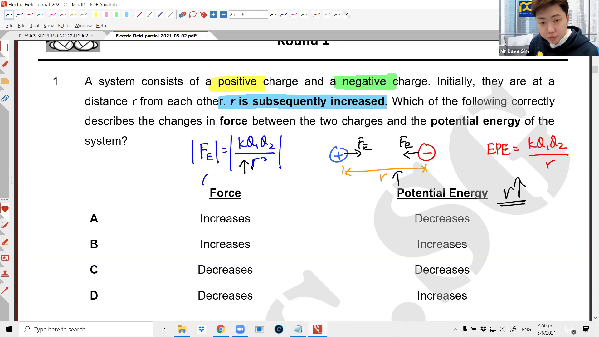 [ELECTRIC FIELD] Problem Solving