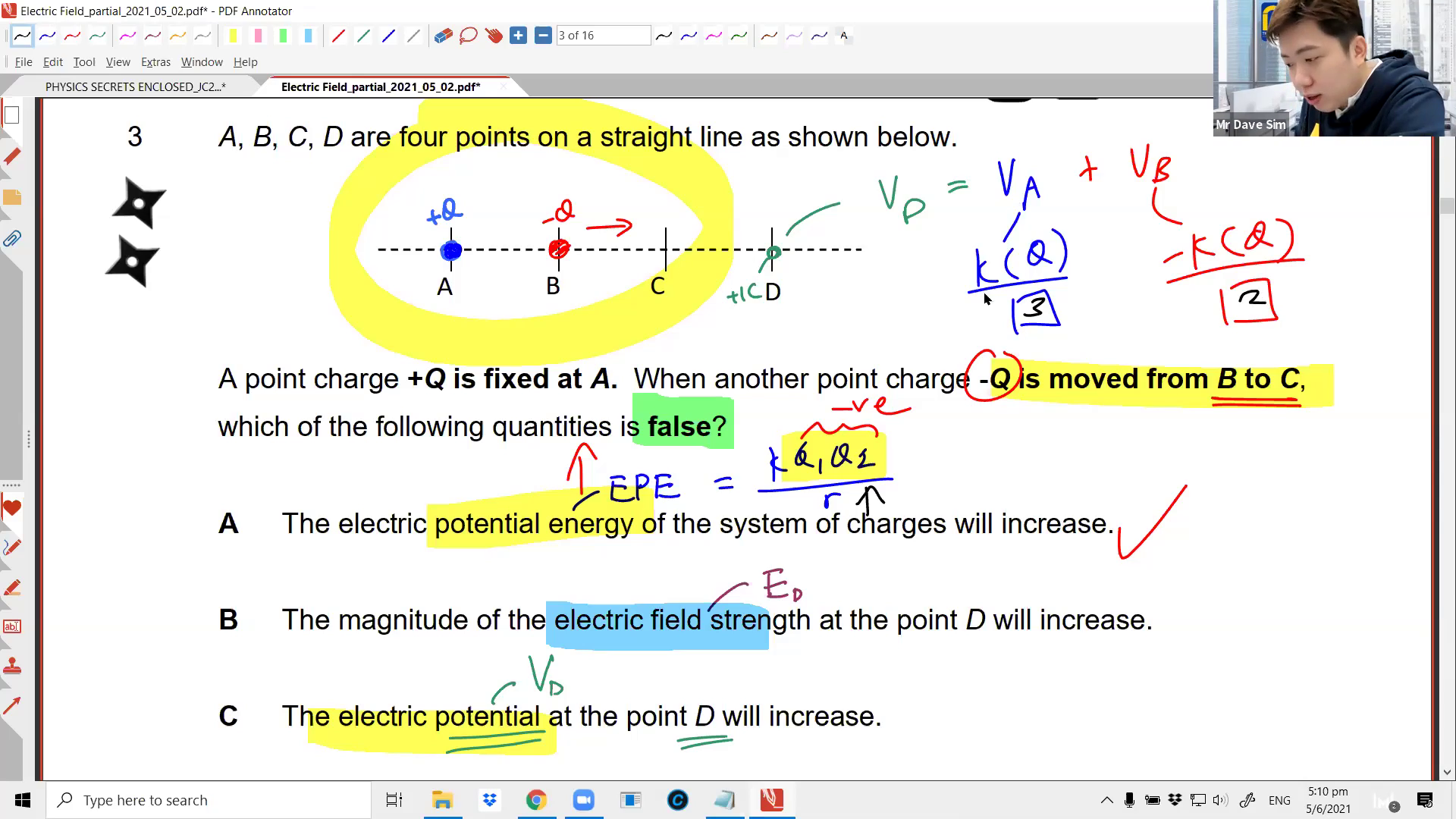 [ELECTRIC FIELD] Problem Solving