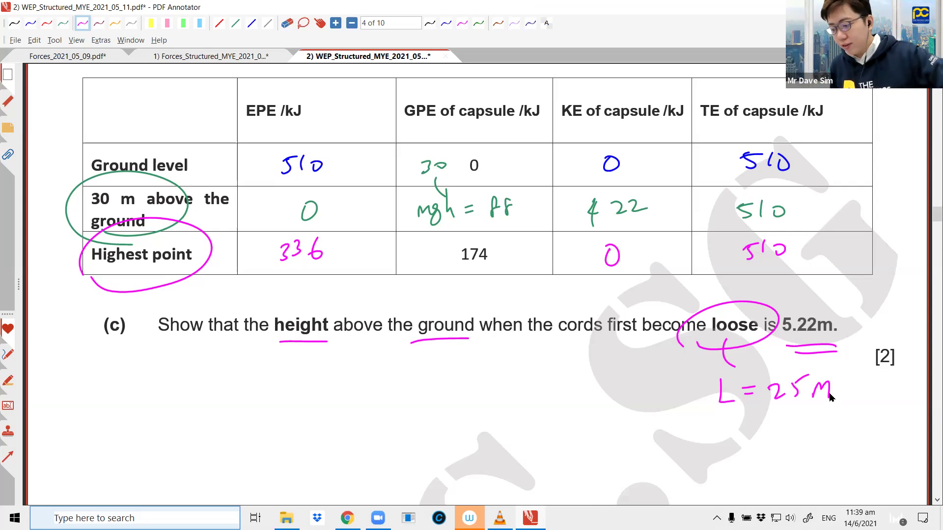 [WEP] Conservation of Energy