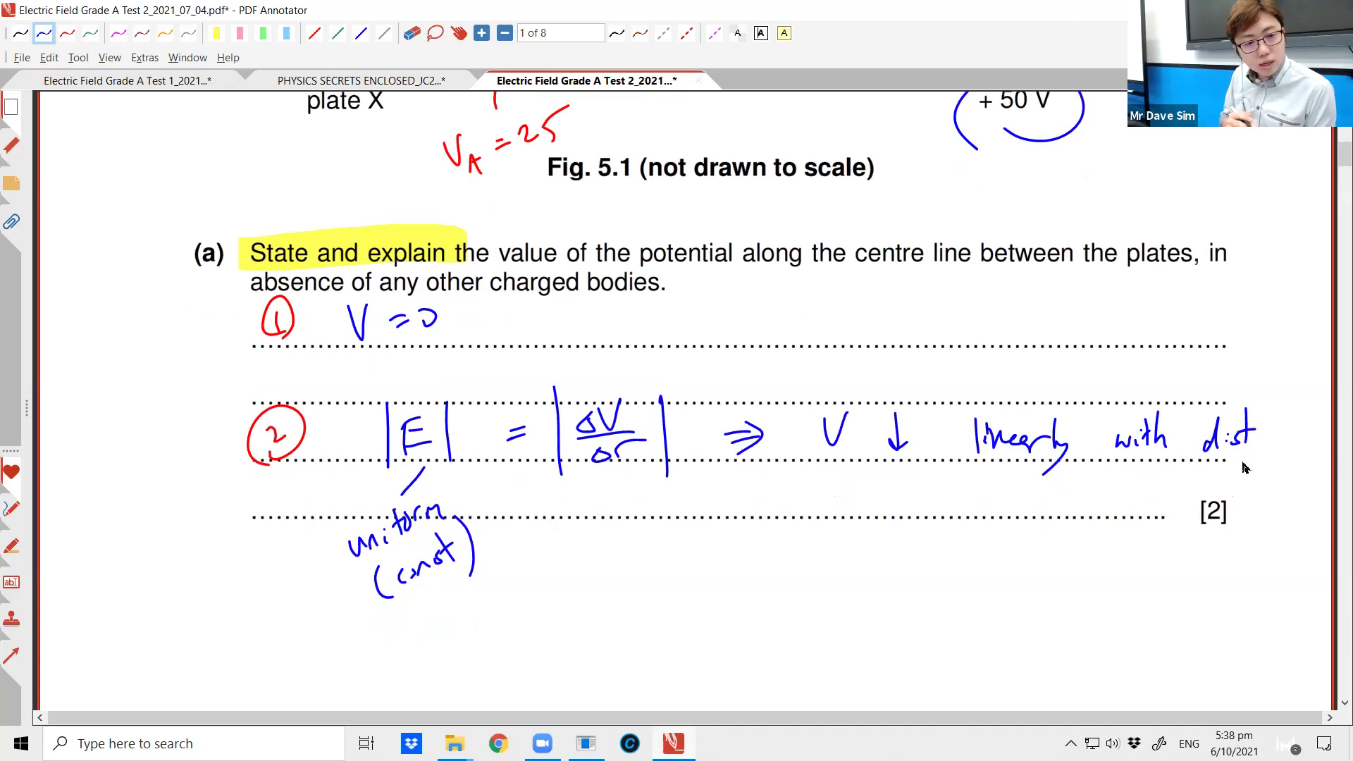 [ELECTRIC FIELD] Problem Solving