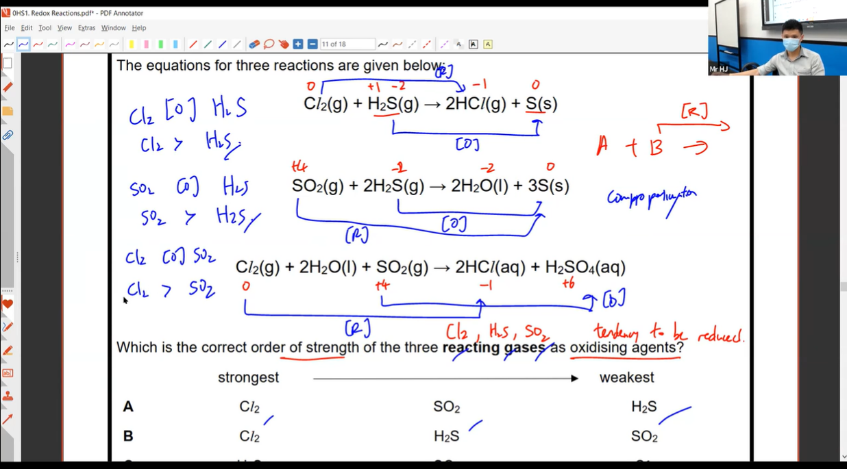 6. Redox Special Lesson 2 [2022] - HJ