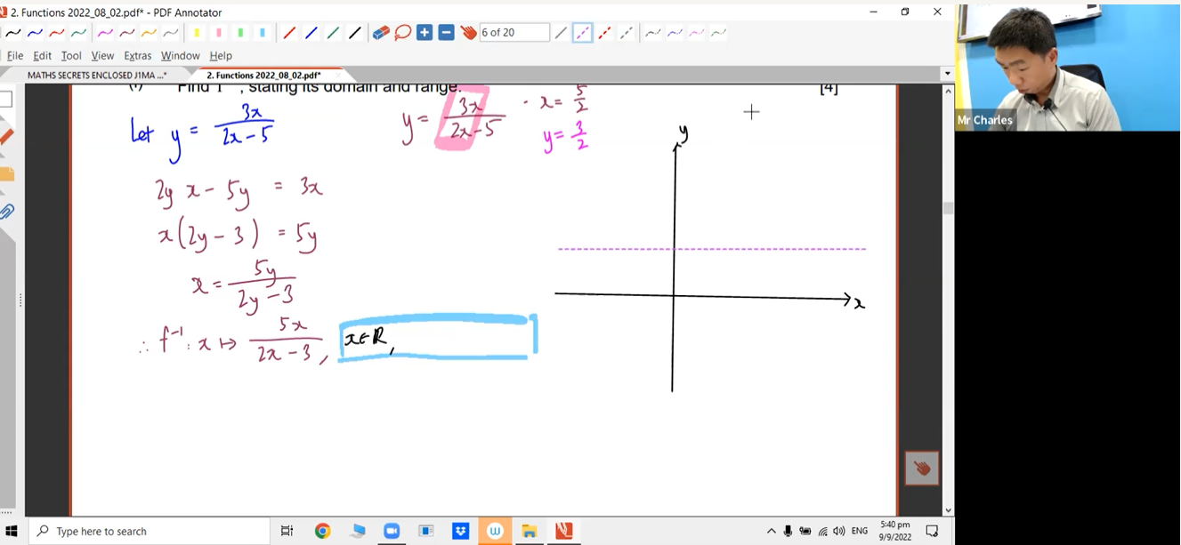 39.EOY Revision Graphing & Functions L2 - CT [2022]