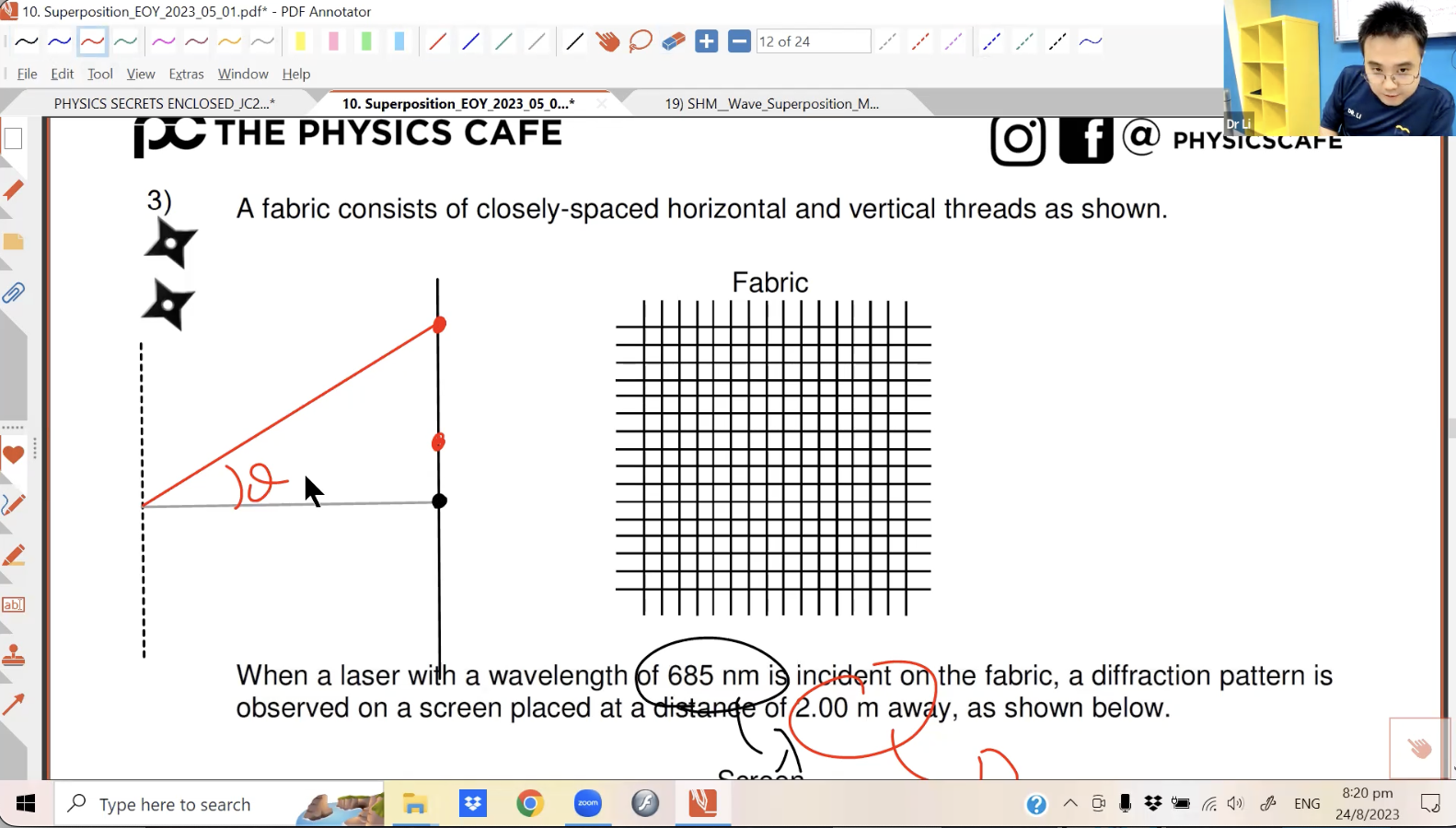 35. Revision on Quantum Physics 1 [2023] Dr LZ