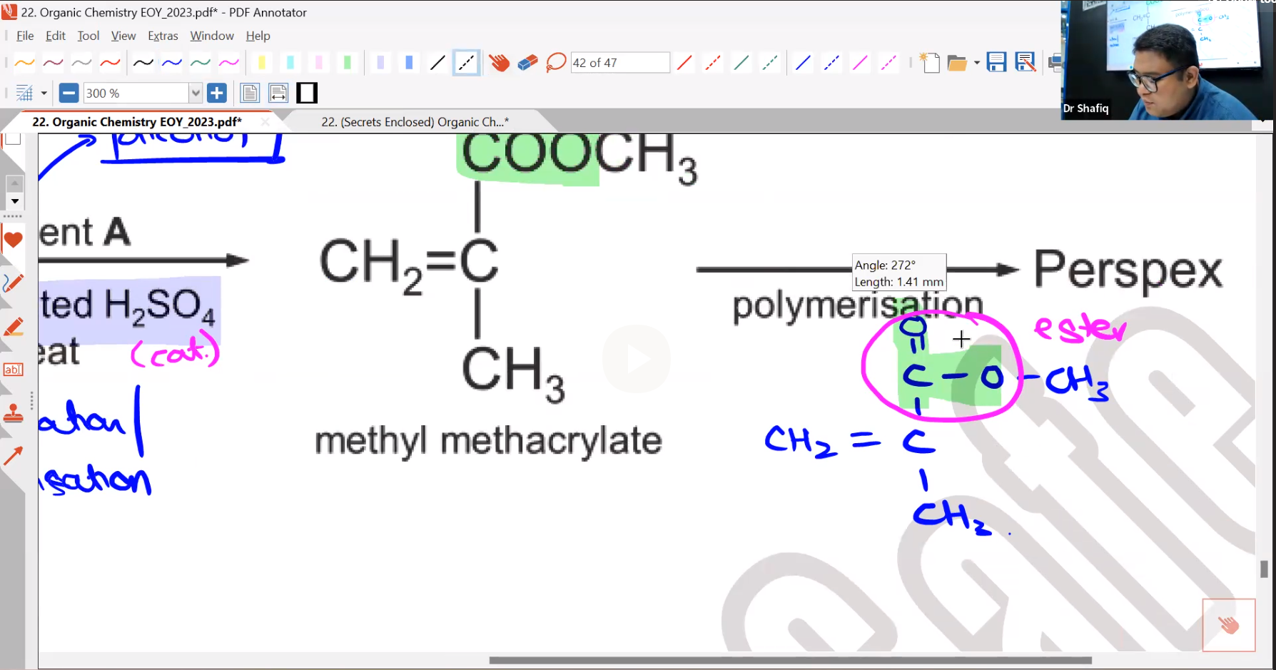 39b. Organic Chemistry EOY L5 + Air & Atmosphere EOY L1 [2023] Dr. S