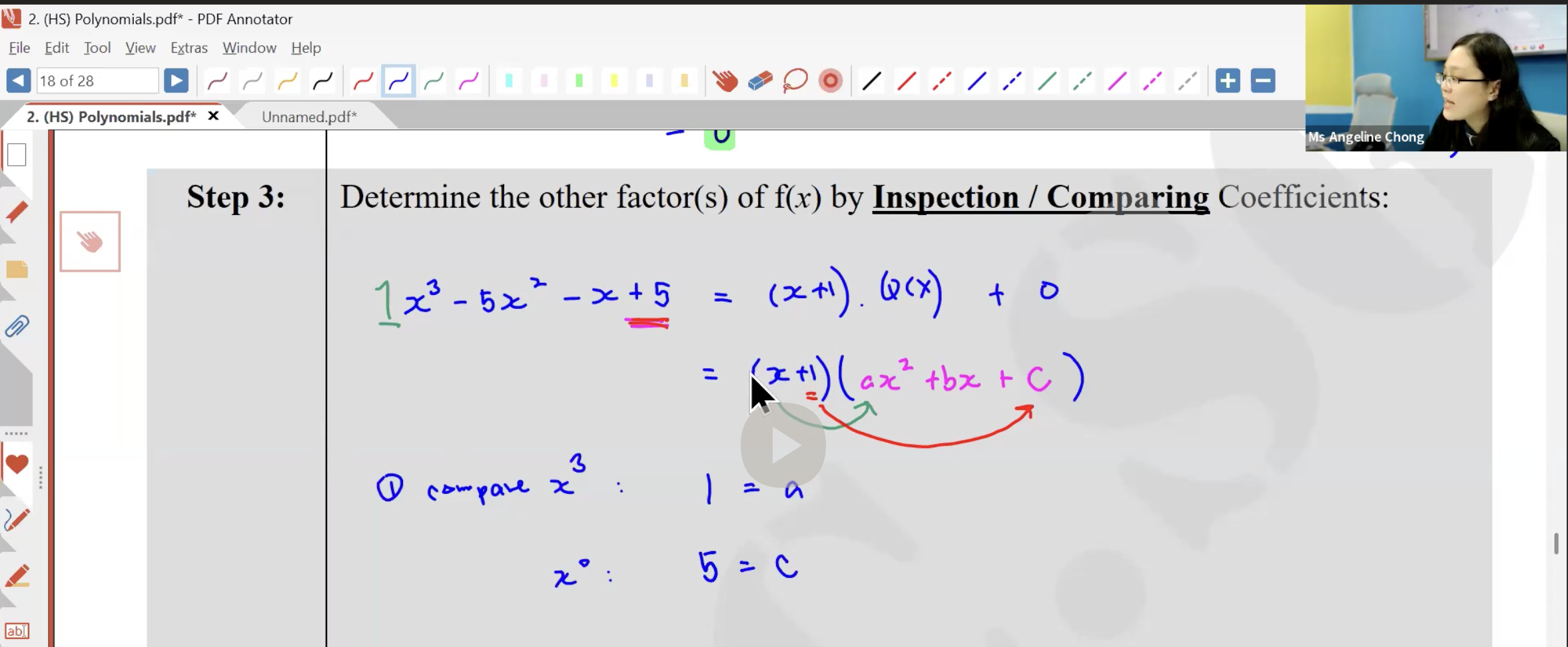 49. Headstart L6: Polynomials L2 [2025] - Ms AC