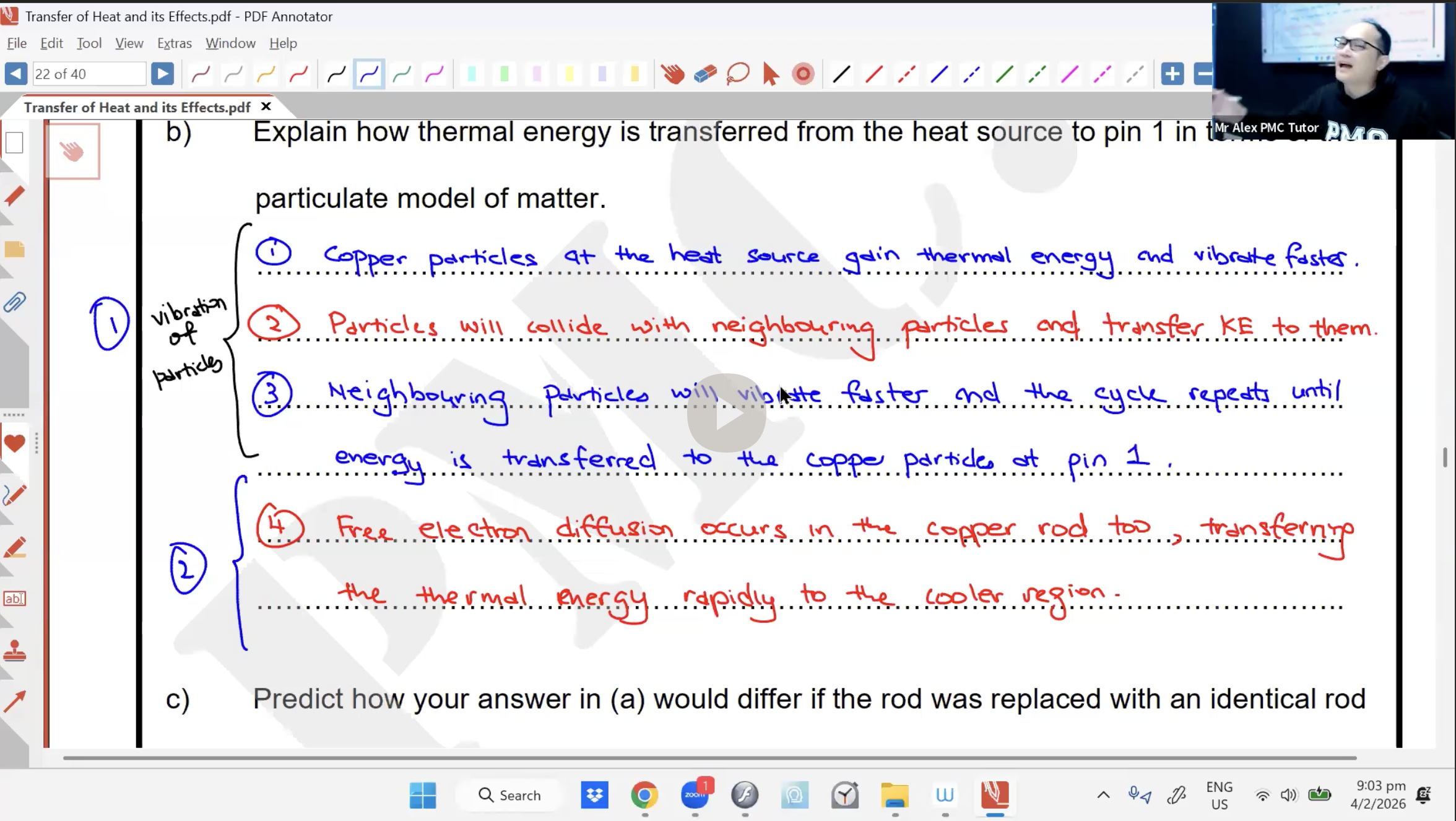8. Transfer of Heat and its Effects L1 [2026] -Mr AA [Part 2]