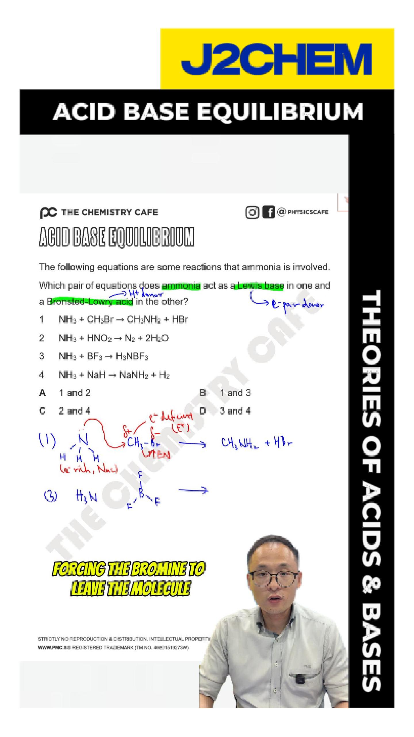 [Acid Base Equilibrium] Theories of Acids & Bases