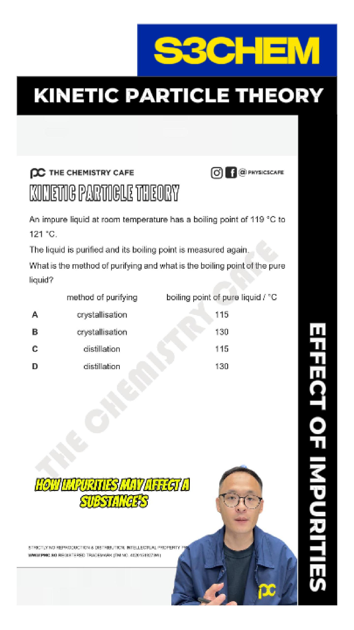 Kinetic Particle Theory (Impurities)