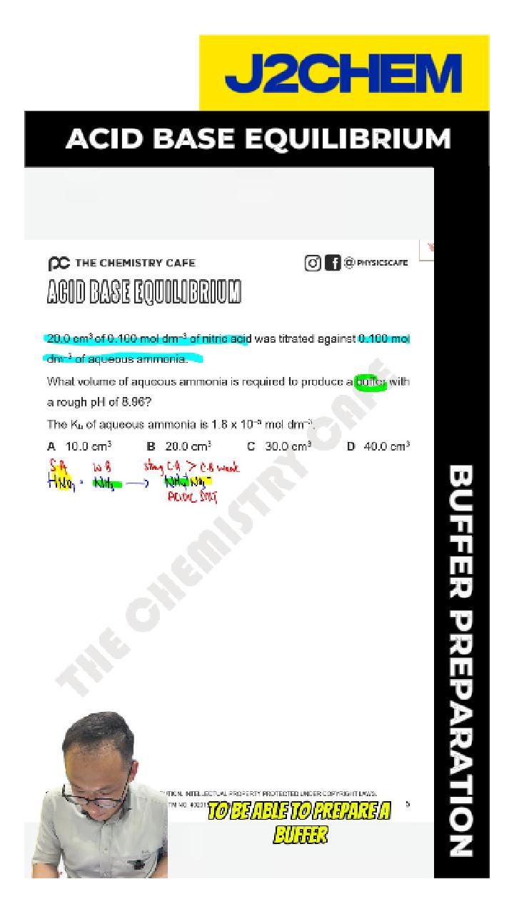 [Acid Base Equilibrium] Buffer Preparation