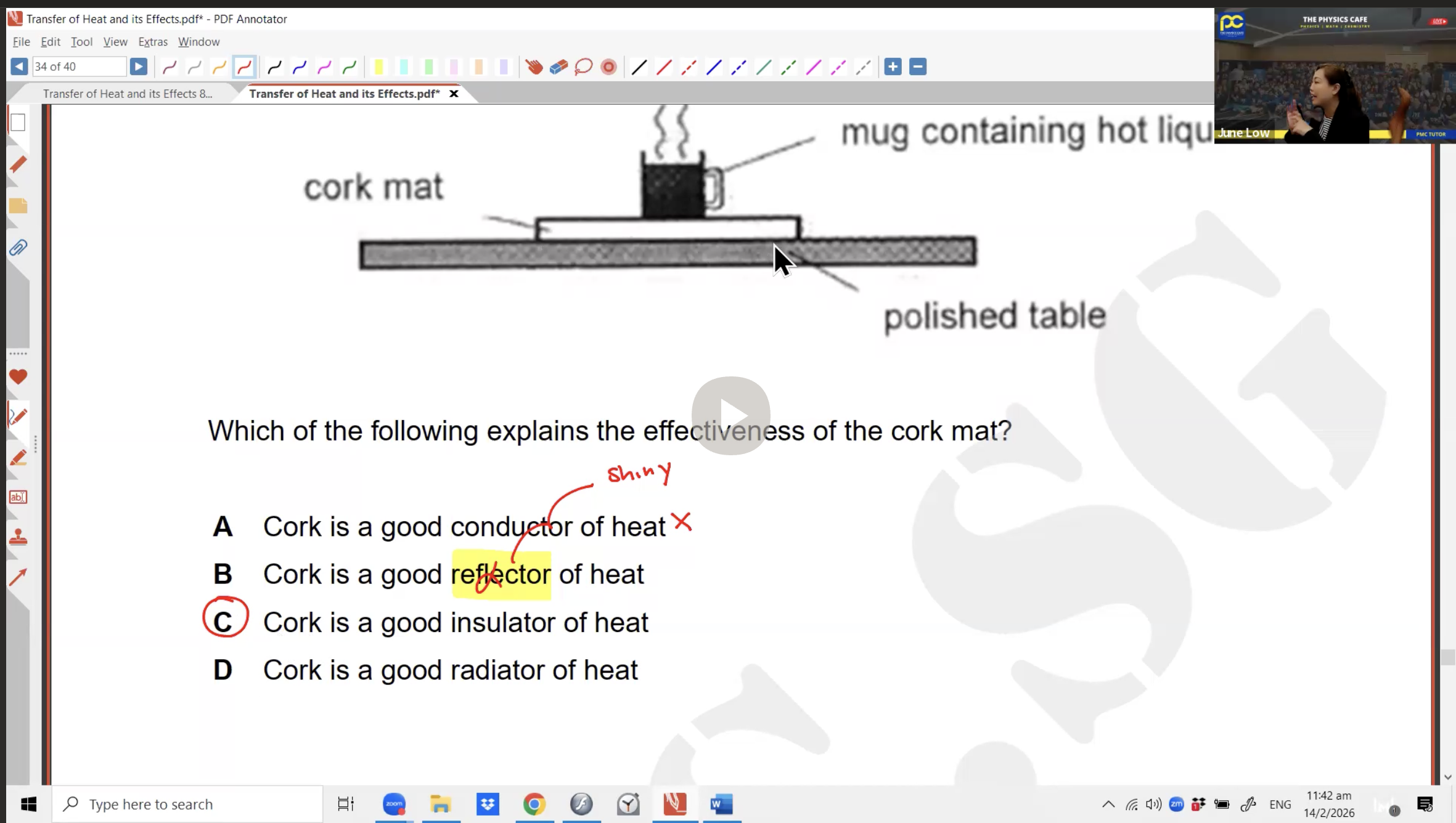 9. Transfer of Heat and its Effects L2 [2026] - Ms JL