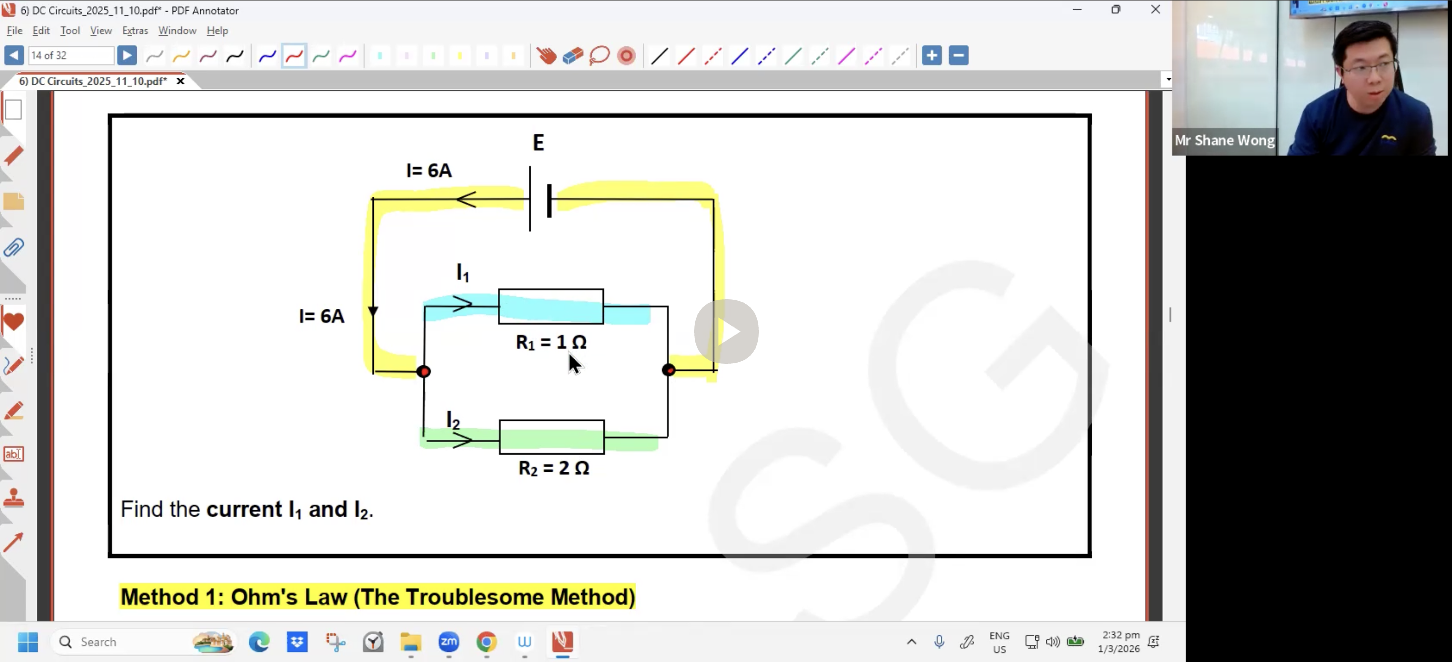 11. Direct Current Lesson 1 [2026] - Mr SW