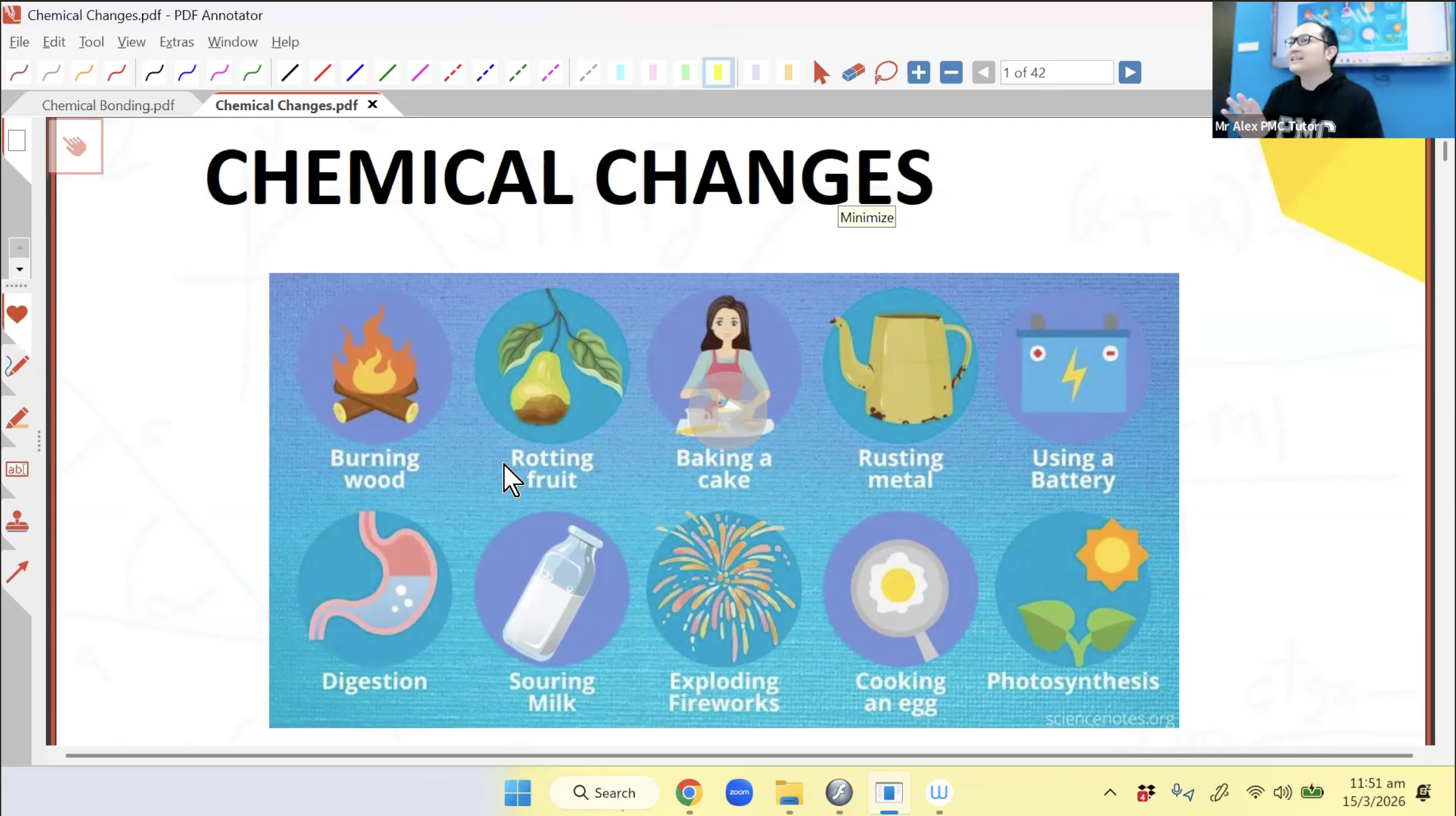 13. Chemical Bonding L2 + Chemical Changes L1 [2026] - Mr AA