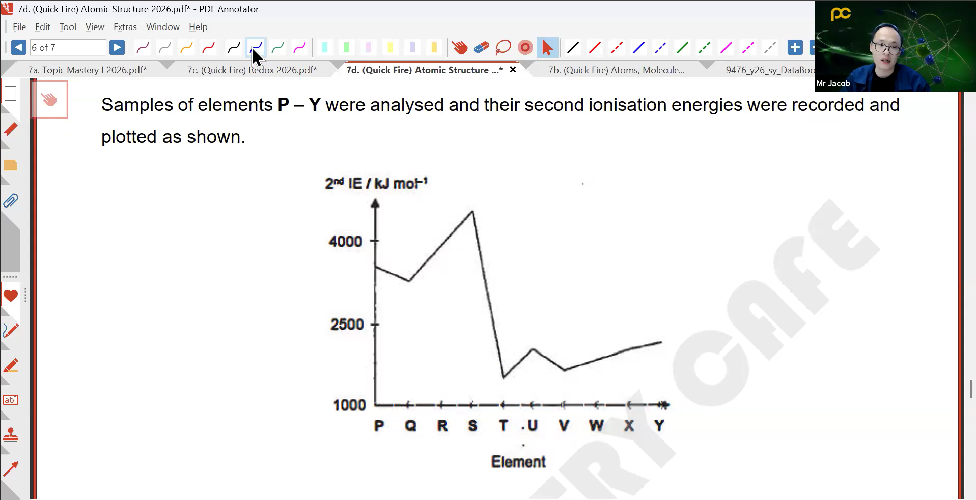 14a. March Holiday Additional Lesson - Topic Mastery I (AMS, Redox, Atomic Structure) [2026] - Mr JT