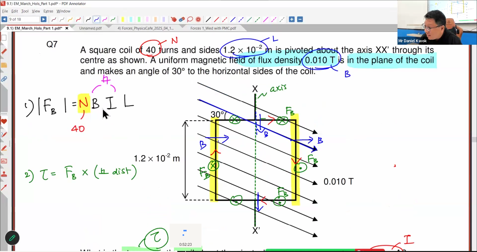 14b. Electromagnetism + Electric Field Revision [2026] - Mr DK