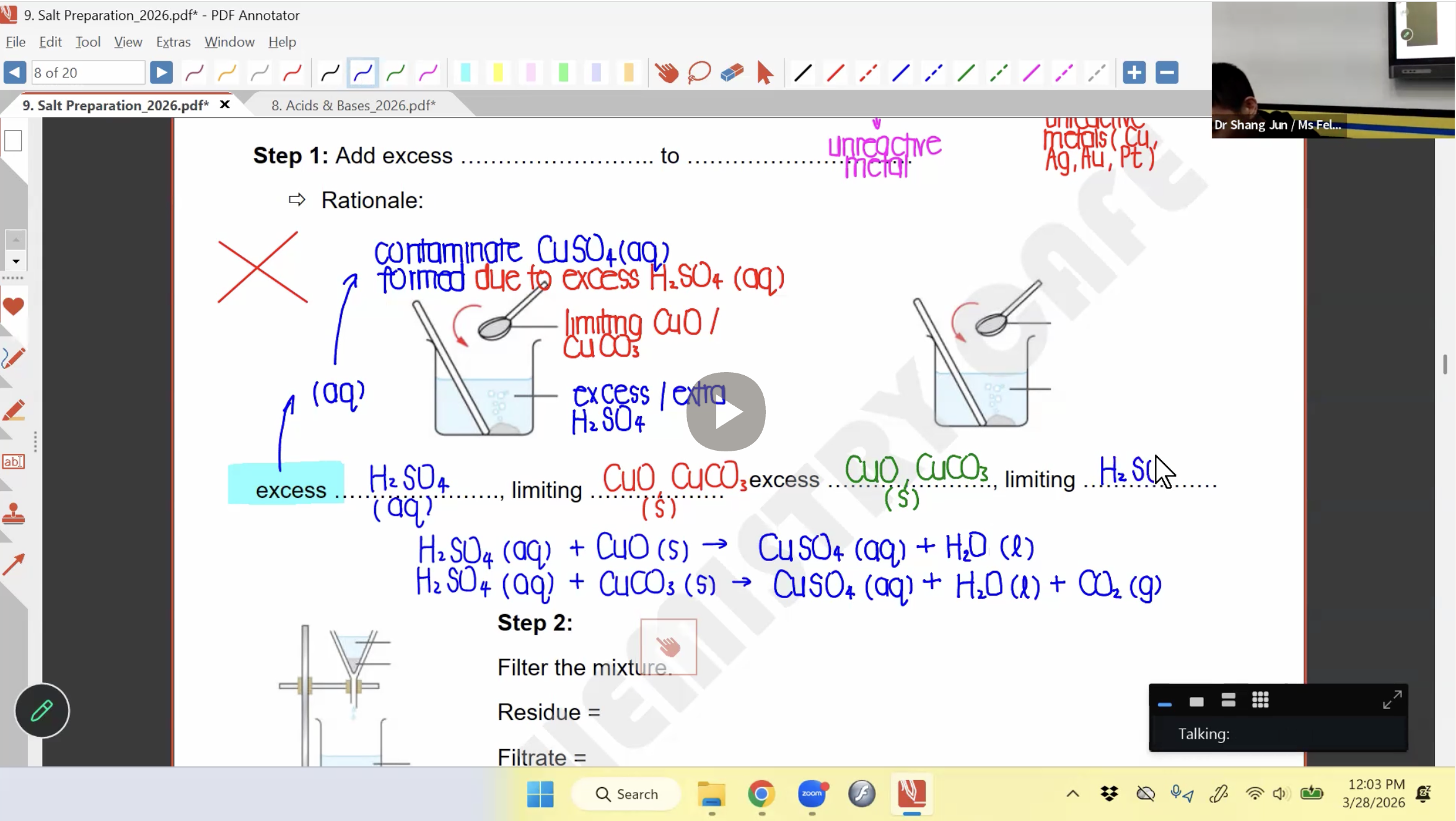 15. Salt Preparation L1 [2026] - Dr LSJ