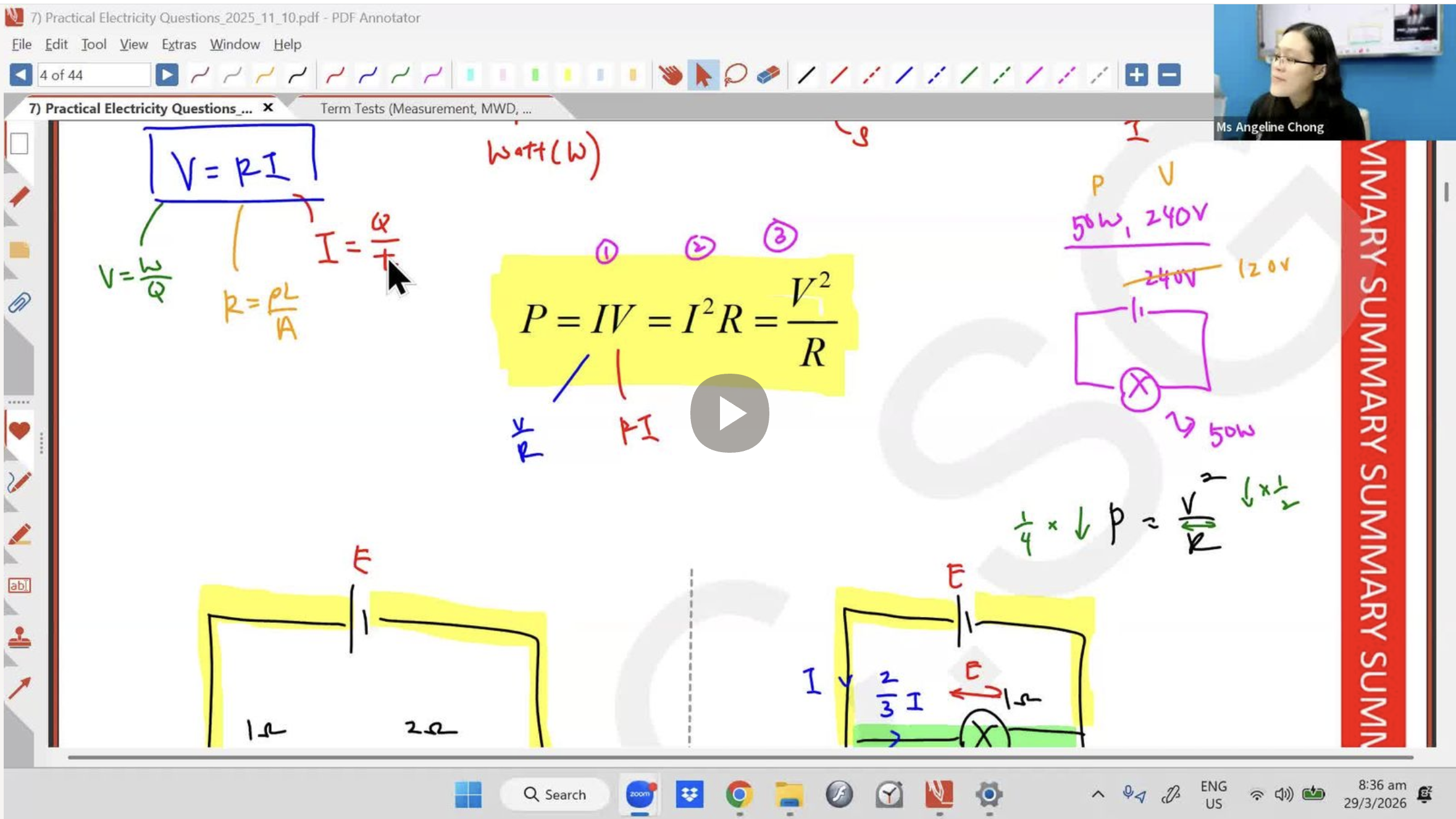 15. Practical Electricity Lesson 3 [2026] - Ms AC