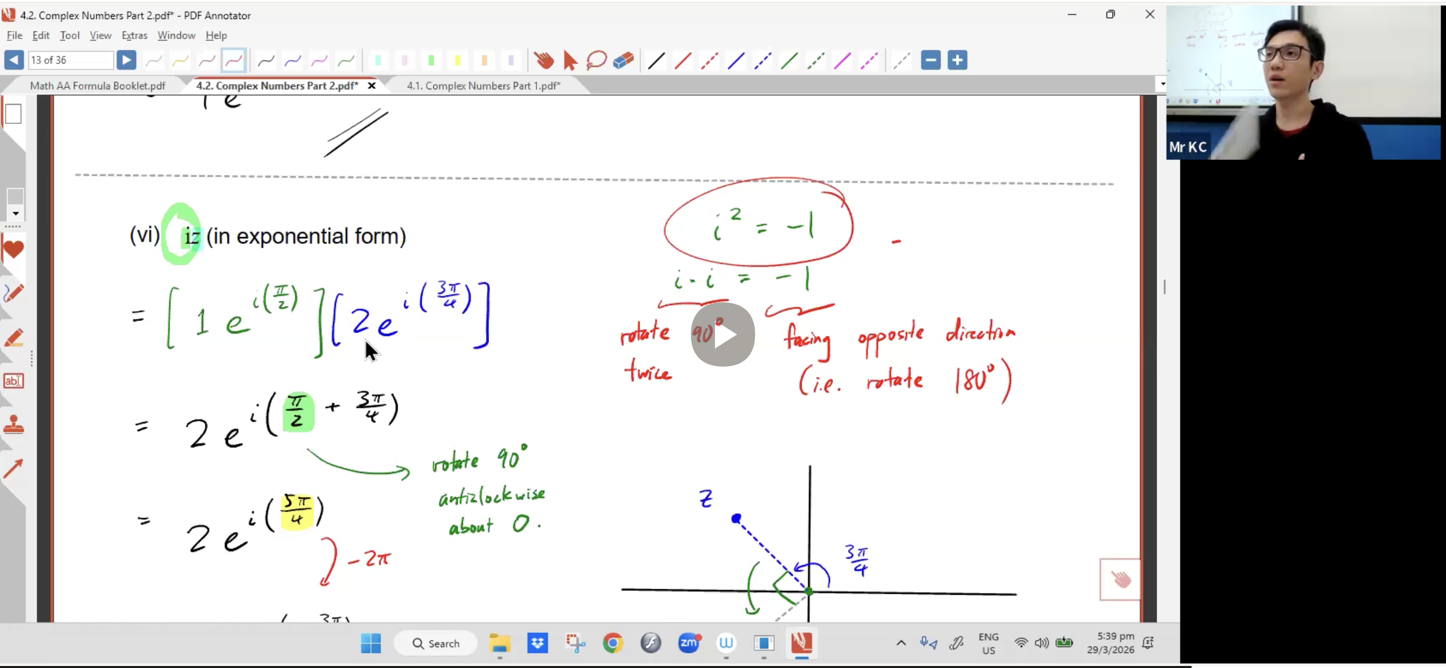 15. Complex Numbers L3 [2026] - Mr KC