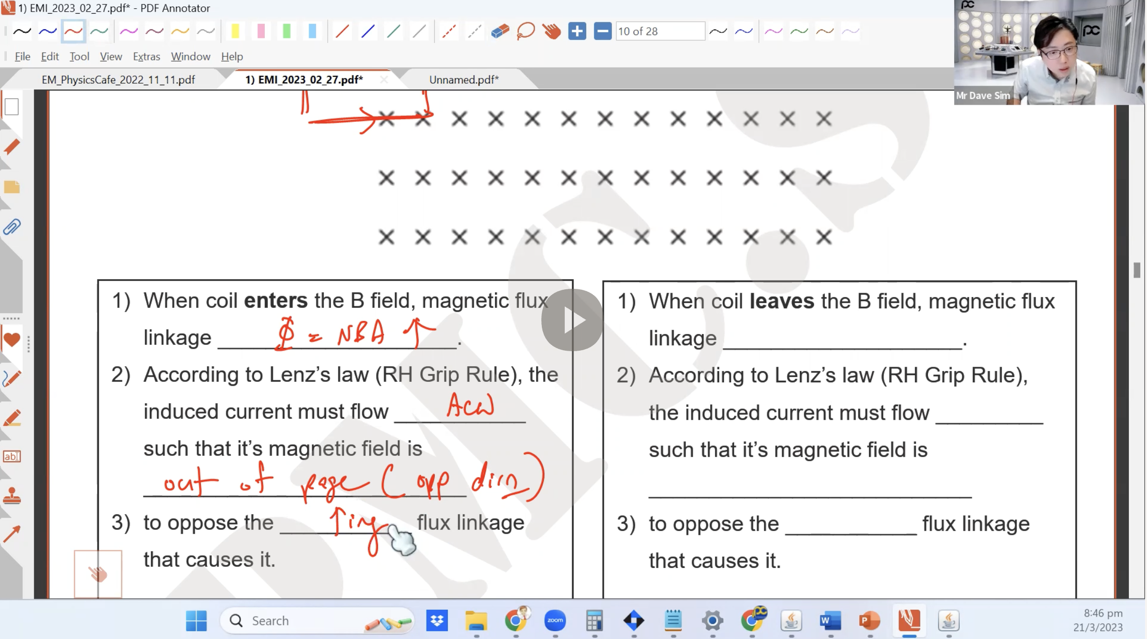 15. Electromagnetic Induction (EMI) Lesson 1 [2026] - MDS