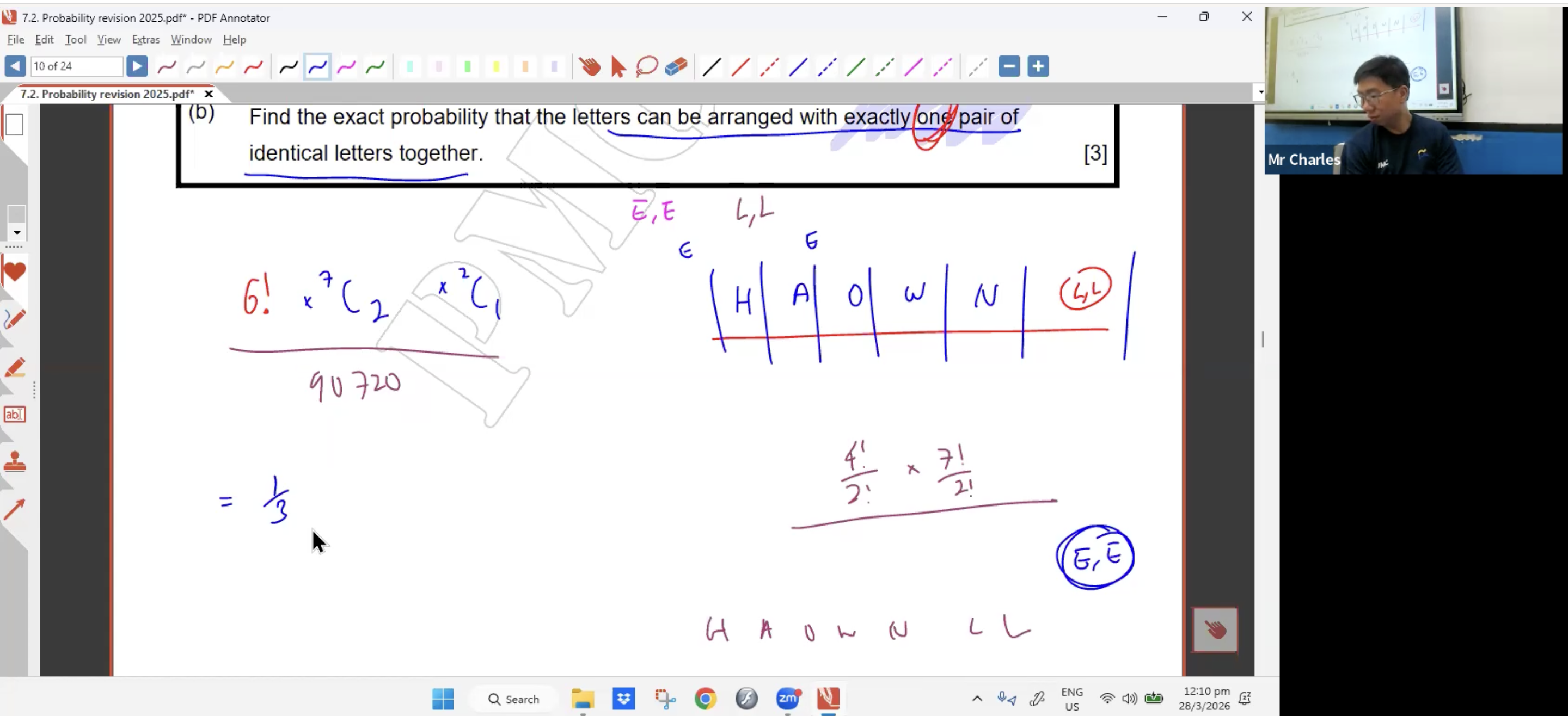 15. P&C and Probability Revision L2 [2026] - Mr CT