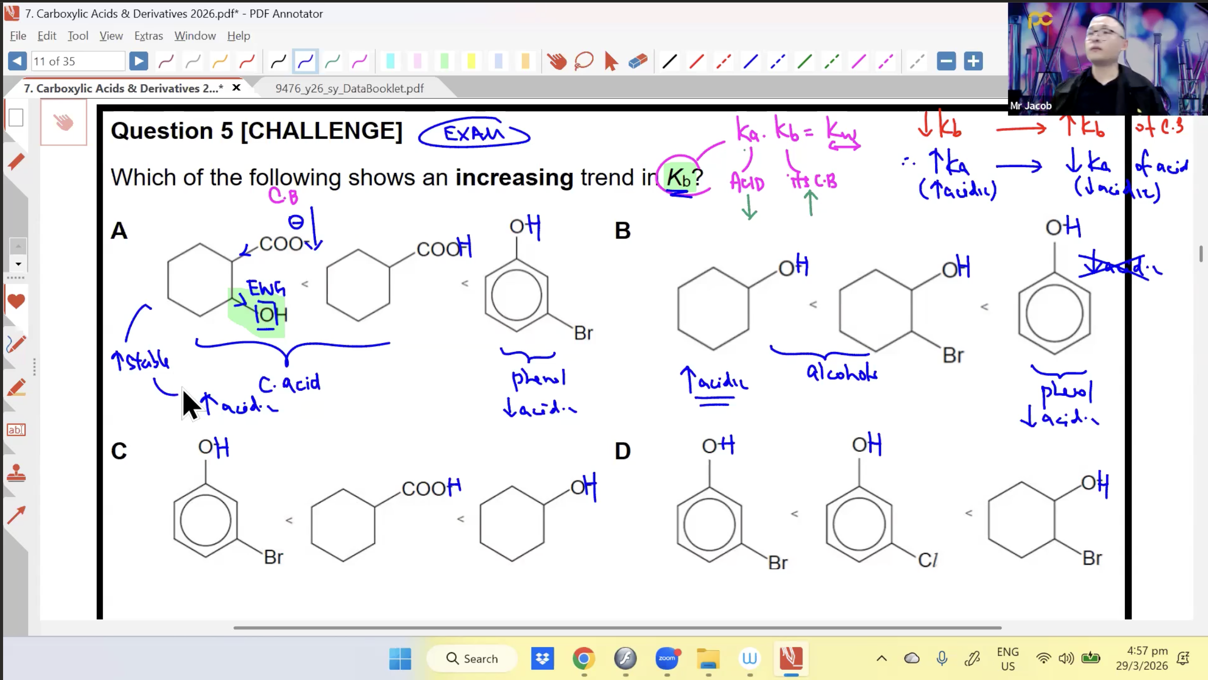 15. Carboxylic Acids L1 [2026] - Mr JT