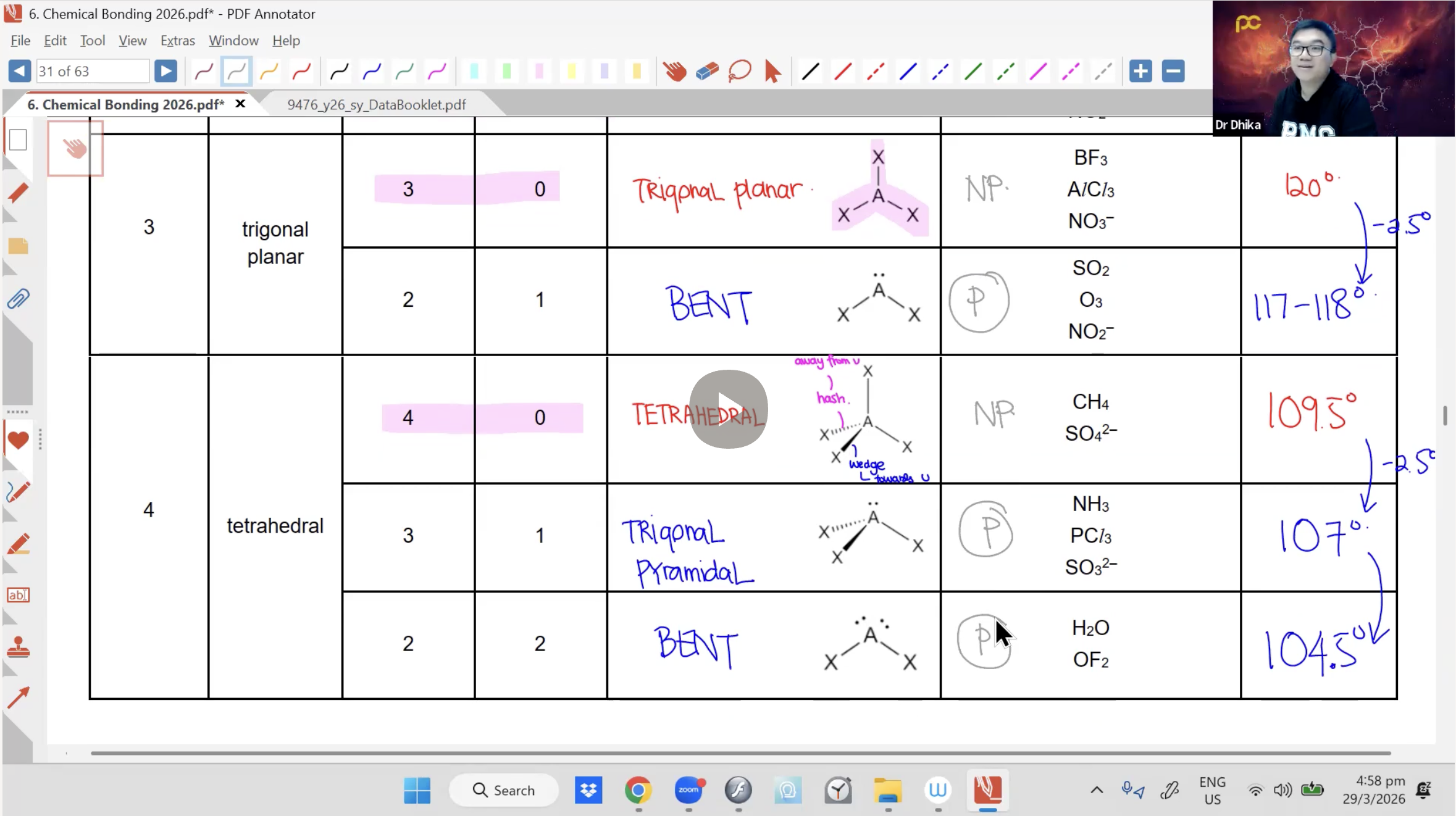 15. Chemical Bonding L3 [2026] - Dr D