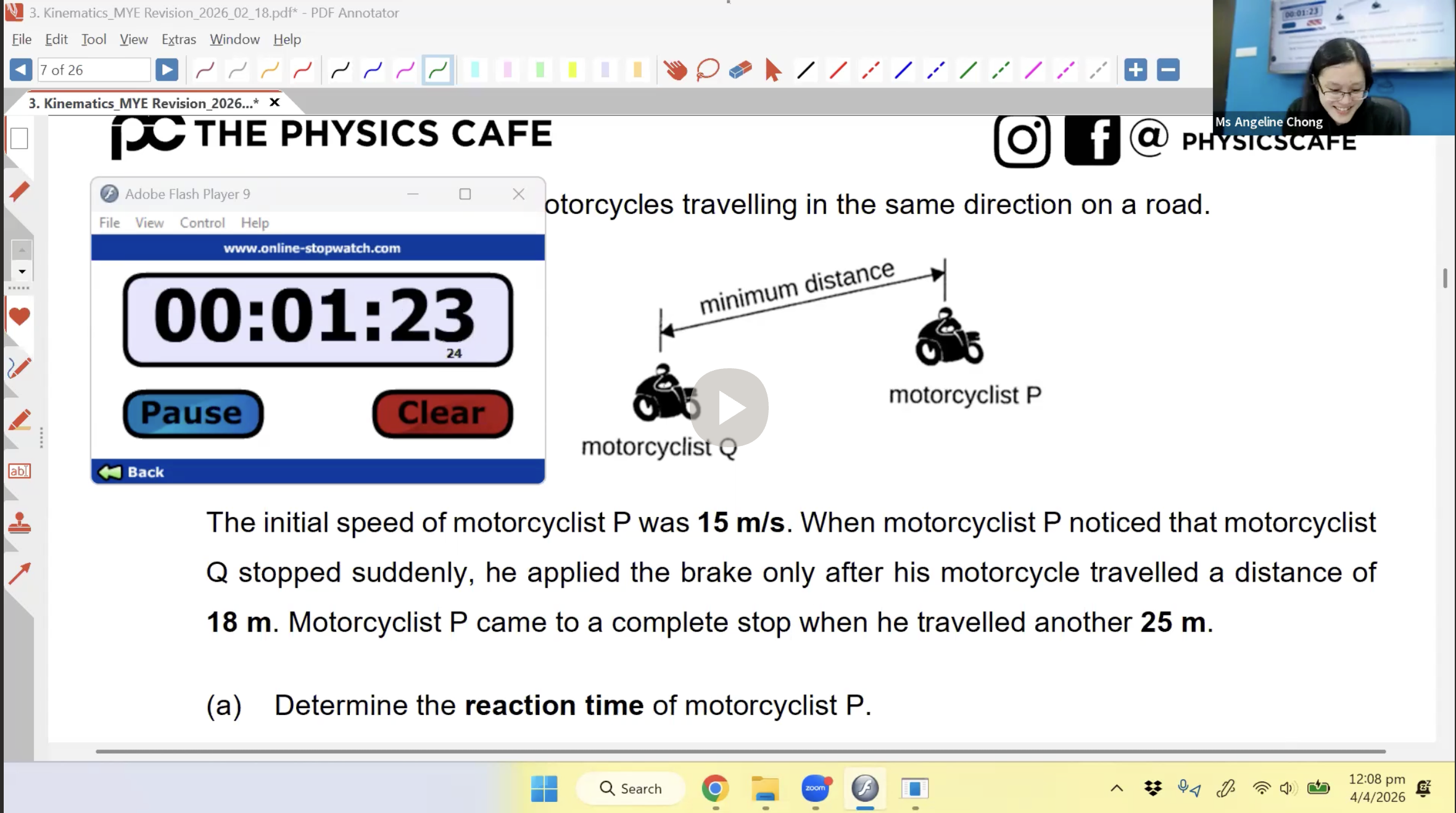 16. MYE Revision L1- (Measurement + Kinematics) [2026] - Ms AC