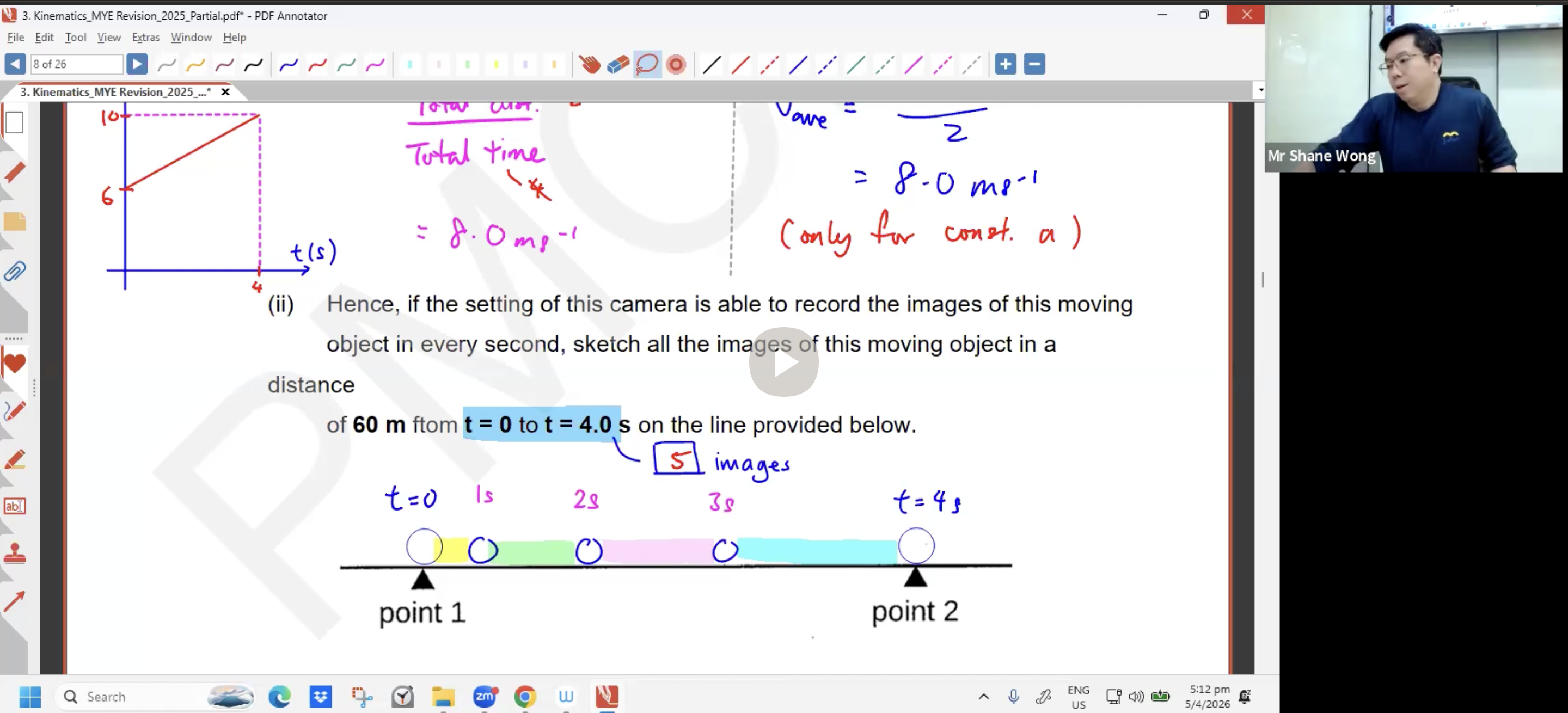 16. MYE Revision L1- (Measurement + Kinematics) [2026] - Mr SW
