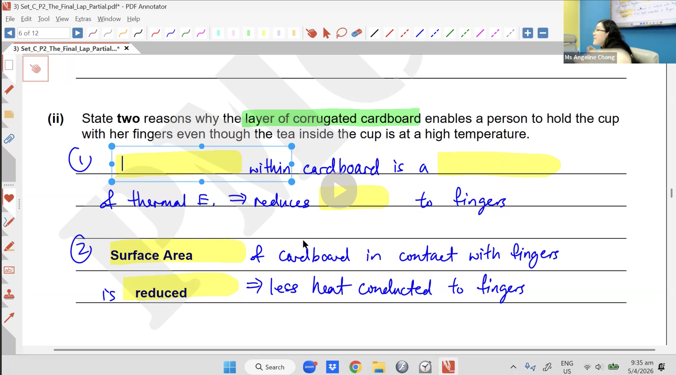 16. MYE Revision Mock Set C - Pressure + Thermal Paper 2 [2026] - Ms AC