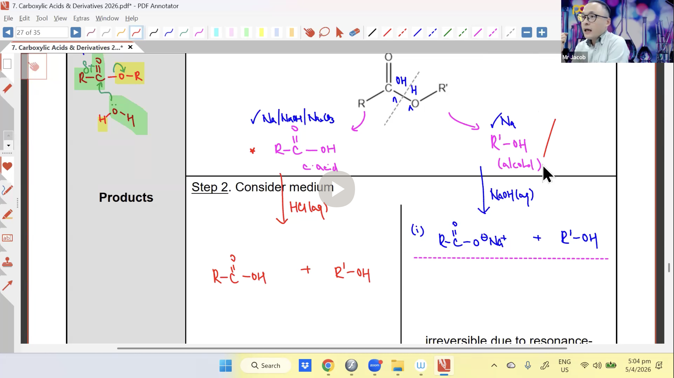 16. Carboxylic Acids L2 [2026] - Mr JT