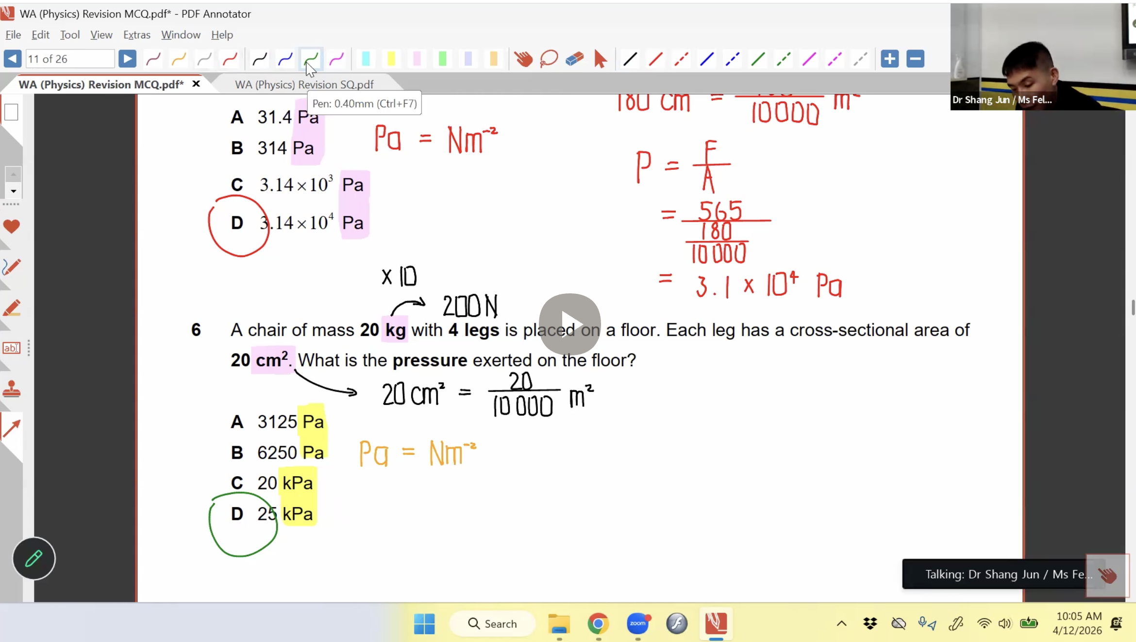 17. [PH] WA Revision [2026] - Dr LSJ