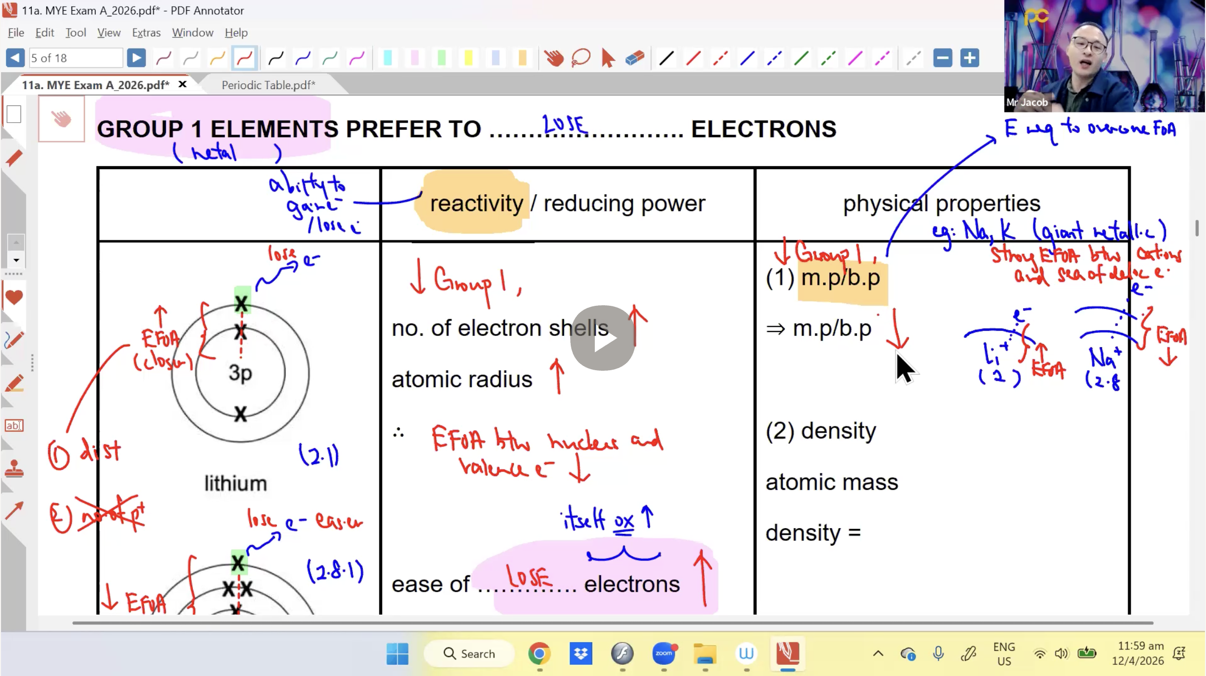 17. MYE Revision L1 (Sec 4 Topics) [2026] -  Mr JT