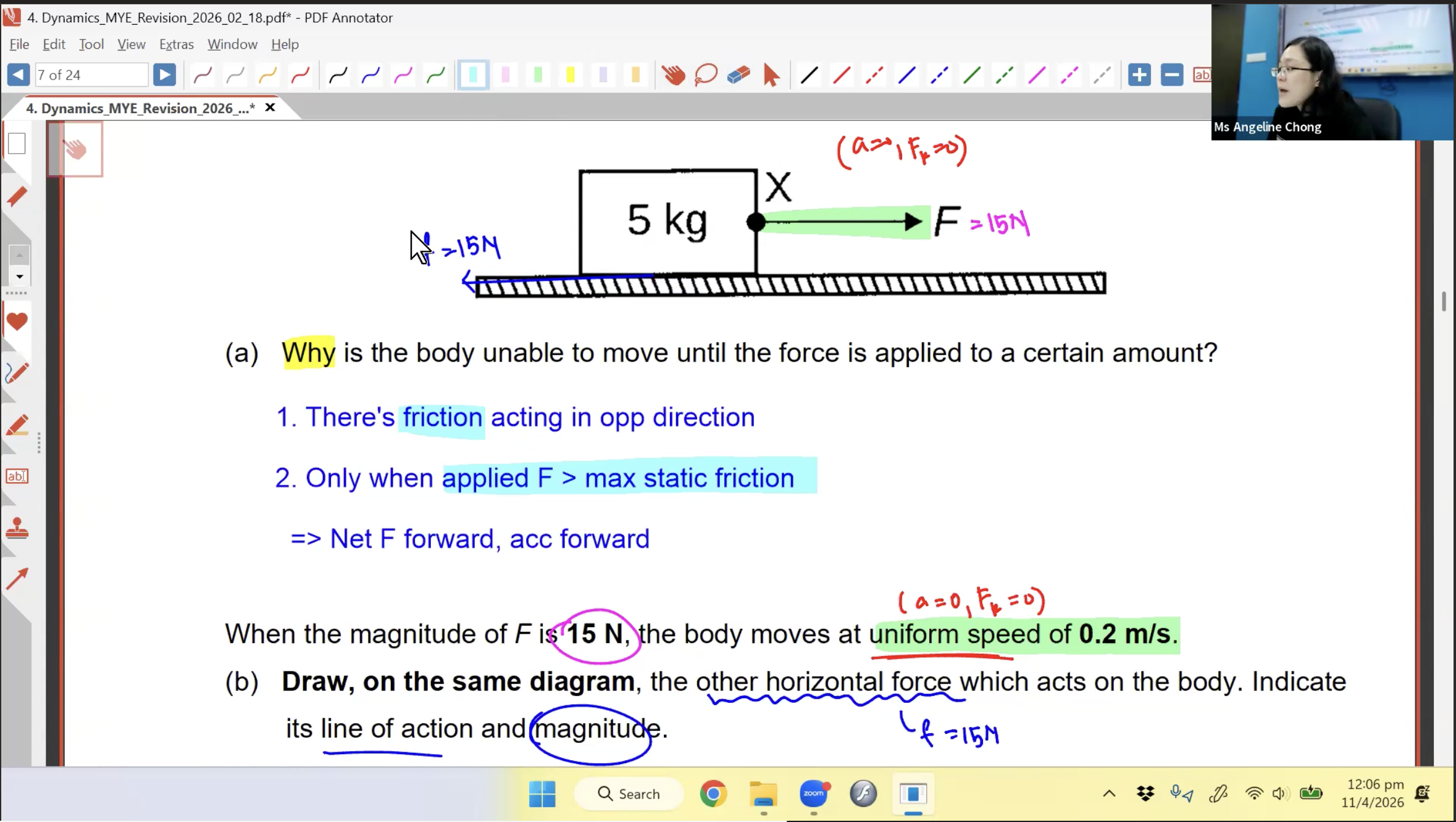 17. MYE Revision L2 - (Dynamics) [2026] - Ms AC