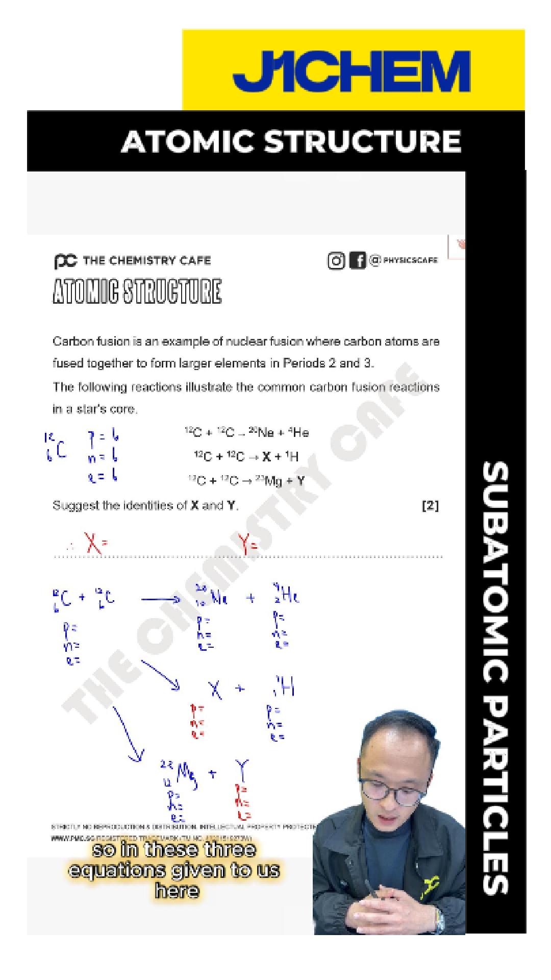 [Atomic Structure] Subatomic Particles