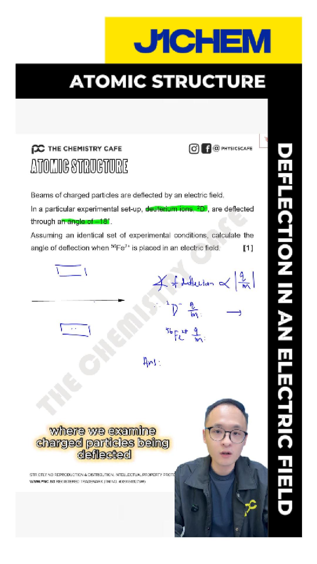 [Atomic Structure] Angle of Deflection