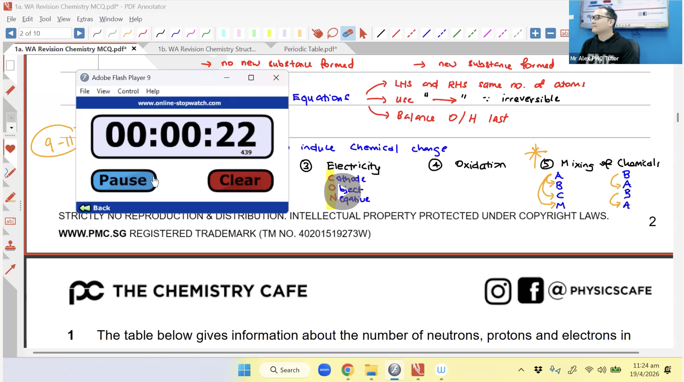 18. [CH] WA Revision [2026] - Mr AA