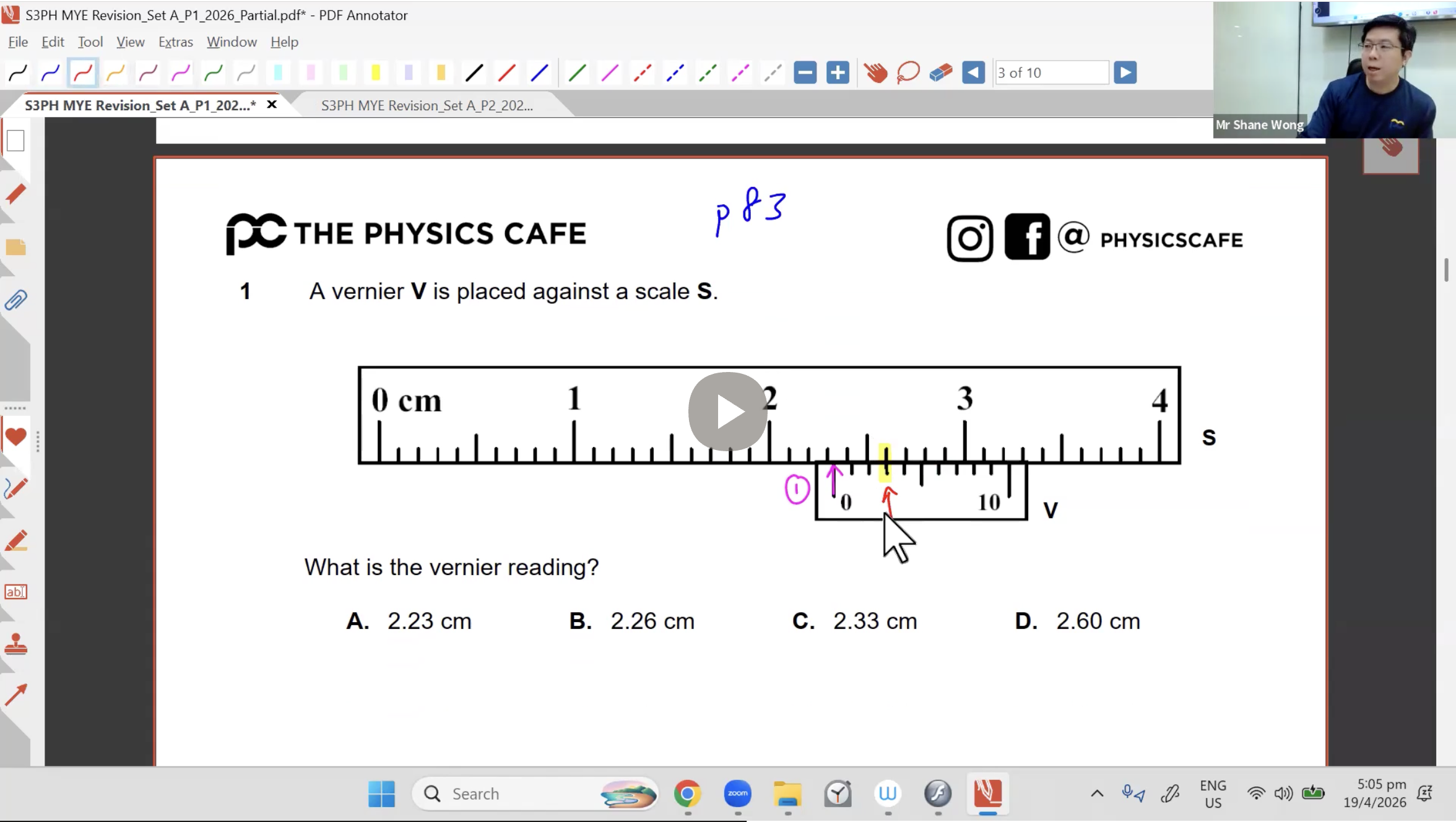 18. MYE Revision L3 (Mock Paper Set A) [2026] - Mr SW