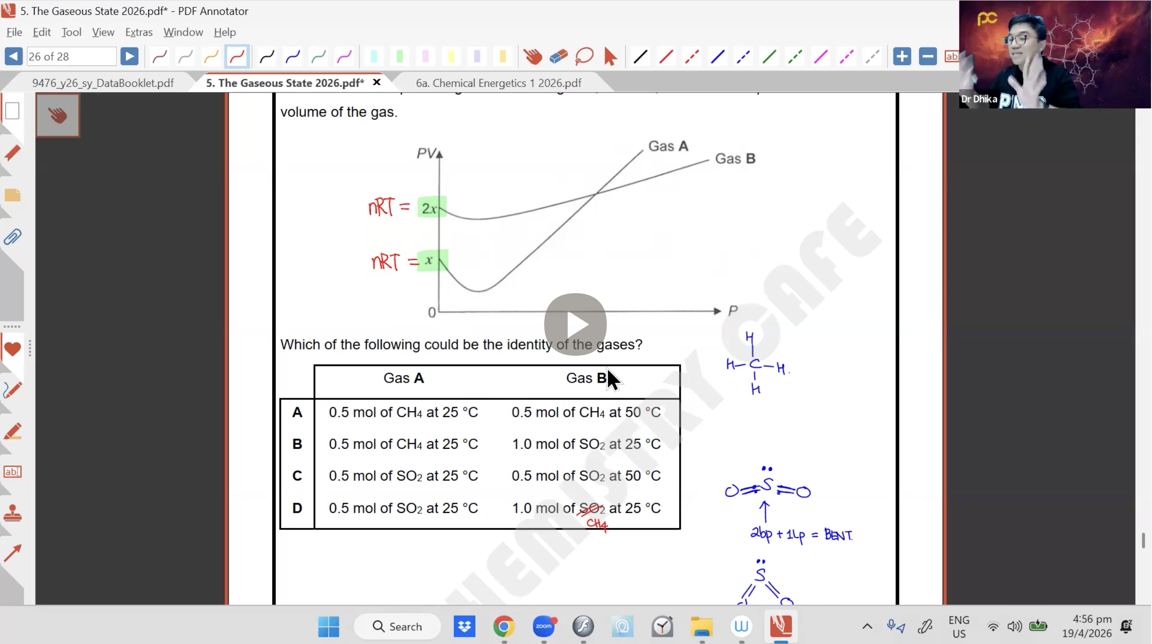 18. The Gaseous State L2 [2026] - Dr D