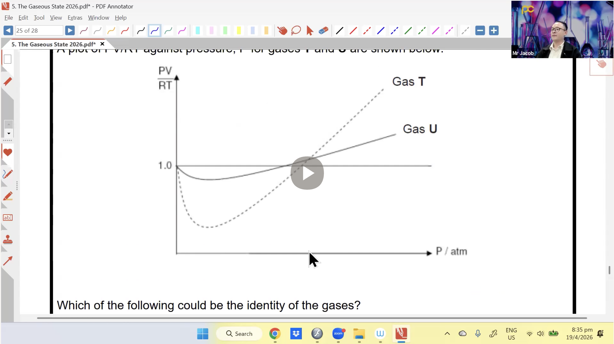 18. The Gaseous State L2 [2026] - Mr JT