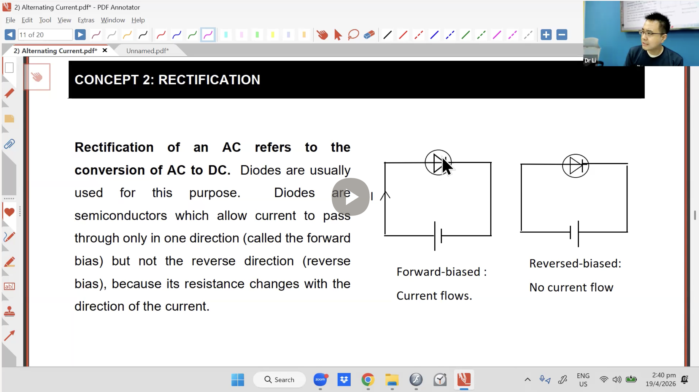 18. Alternating Current [2026] - Dr L