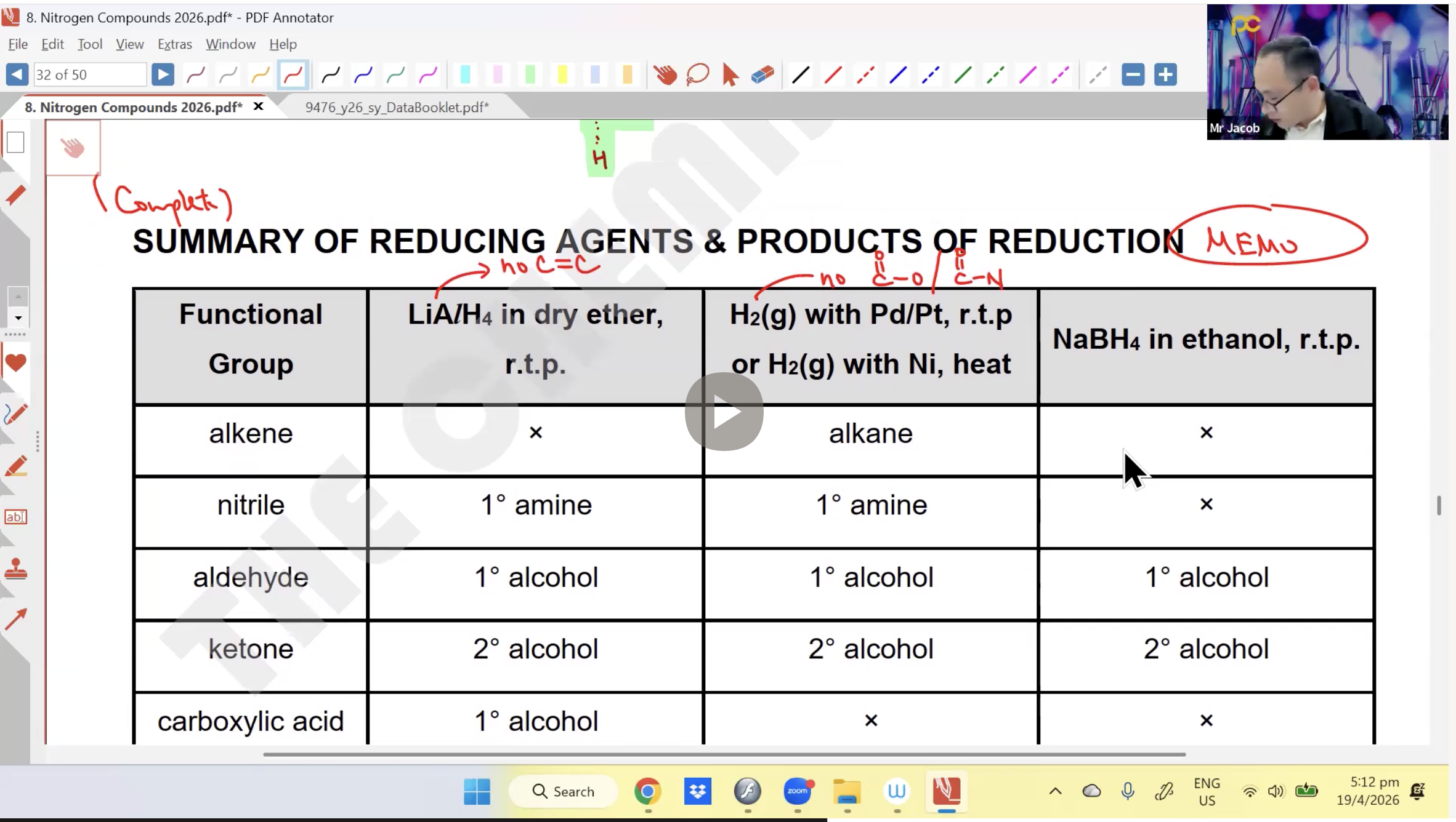 18. Nitrogen Compounds L2 [2026] - Mr JT