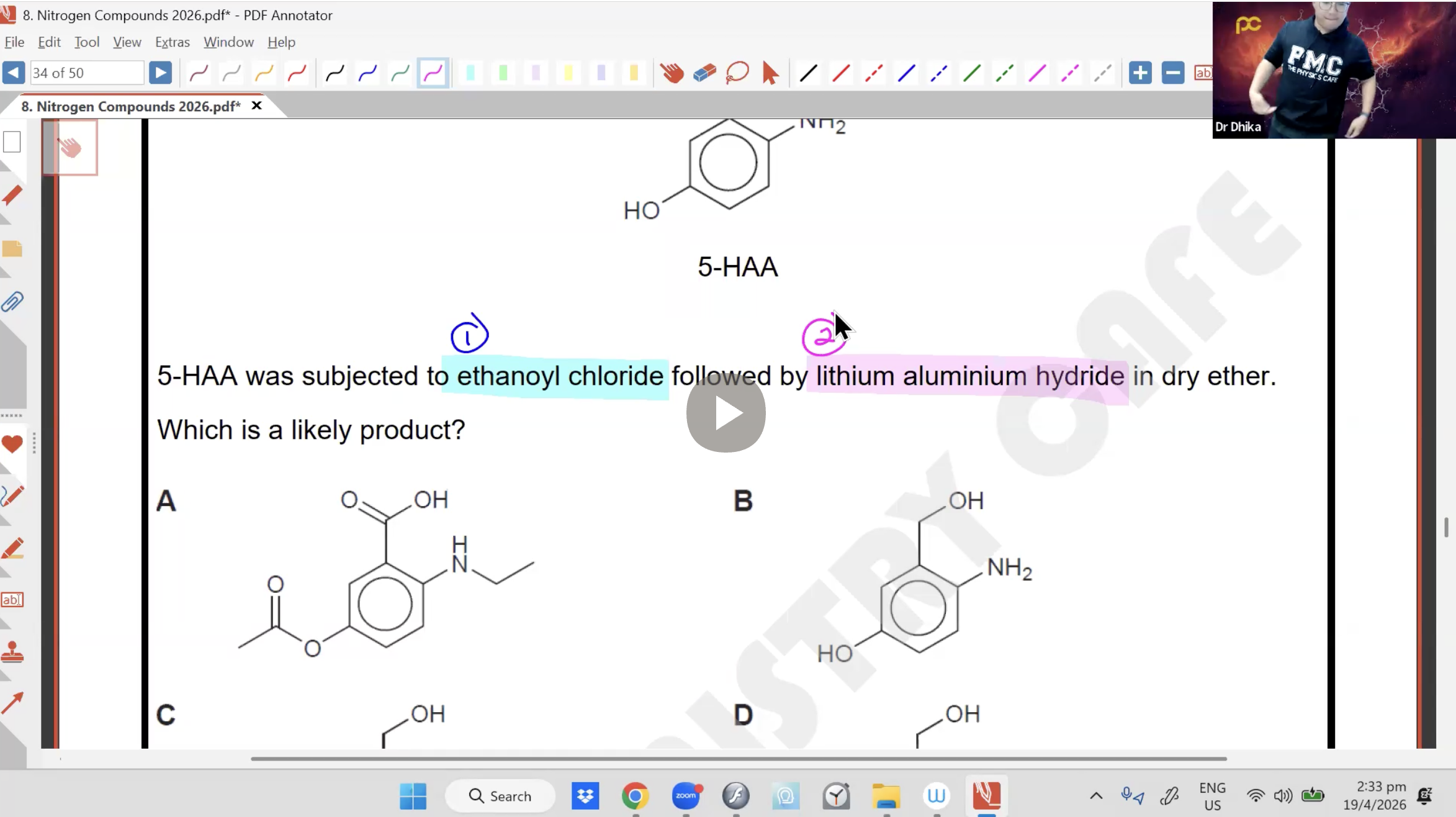 18. Nitrogen Compounds L2 [2026] - Dr D