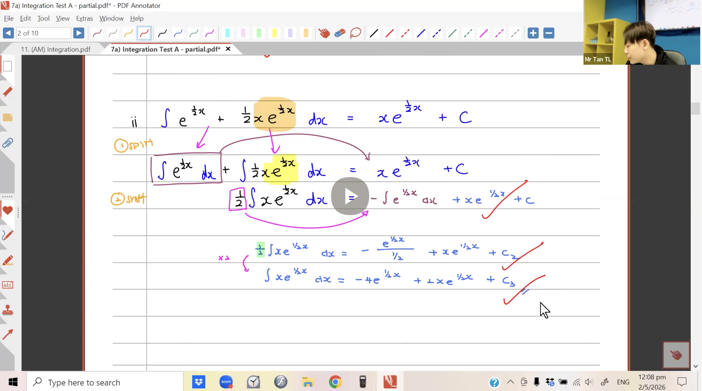 20. (AM) Integration test + Quiz [2026] - Mr TTL